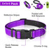 Dynmeow Reflective Dog Collar and Leash Set, 6FT Strong Climbing Rope Leash with Padded Handle, Adjustable Pet Collar with Soft Neoprene Padding f...