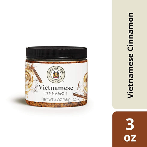King Arthur Flour, Vietnamese Cinnamon, Certified Kosher, Nut-Free, 3 Ounces...