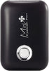 ThreeH Eyelashes Fan Mini USB Rechargeable Electric Bladeless Handheld Cooling Fan with 3 Adjustable Speeds and T-bracket,Black...