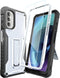 DUOPAL for Motorola Moto G 2022 Case (NOT Stylus), Military Grade Protection Shockproof Case with Tempered Glass HD Screen Protector and Kickstand...