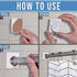 Adhesive Shower Curtain Rod Holder | Rod Retainer | No Drilling | Stick On | 3M Adhesive | Cream | 2 Pack | Shower Curtain Rod Not Included |...