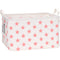Sea Team Collapsible Canvas Fabric Storage Basket with Handles, Rectangle Waterproof Storage Bin, Box, Cube, Foldable Shelf Basket, Closet Organiz...
