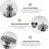TOOVREN 8PCS Button for Jeans Too Big Fit Instant Adjustable Jean Pant Button Pin Extender Tightener Replacement Adjuster Metal Adds Or Reduces an...