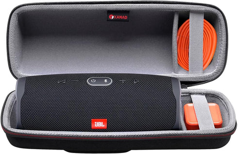 XANAD Hard Case for JBL Charge 4/Charge 5/Charge Essential2/1 WiFi Portable Waterproof Wireless Bluetooth Speaker - Tavel Storage Bag...