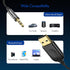 BESIGN BK07 Bluetooth Car Kit, Wireless Receiver for Handsfree Talking and Music Streaming, Bluetooth Aux Adapter for Car and Home Audio...