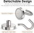 Magnetic Hooks Heavy Duty, 100 lbs Strong Hooks for Hanging, Magnet with Hook for Cruise, Grill, Fridge, Pack of 8......