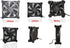 Easycargo Fan Anti Vibration Pads, Fan Damper for Noise Reduction, Silicone Damper for Low Noise Fan 80mm, 92mm, 120mm, 140mm (Black 16-Pack)...