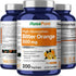 NusaPure Bitter Orange 500mg 200 Veggie Caps (Vegetarian, Non-GMO, Gluten Free) Bioperine...