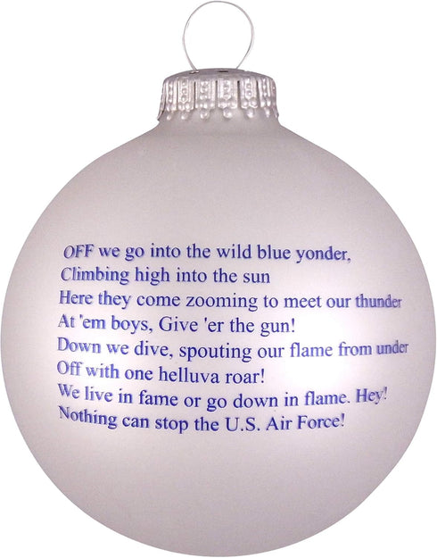 Christmas Tree Ornaments Made in The USA - 80mm / 3.25" Decorated Collectible Glass Balls from Christmas by Krebs - Handmade Hanging Holiday Decor...