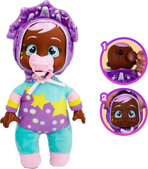 Cry Babies Tiny Cuddles Talents Phoebe, Dressed Up As a Gymnast and Cries Real Tears, 9 Inch Baby Doll...