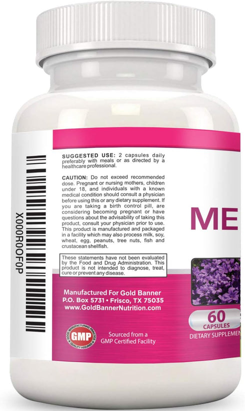 Advanced Menopause Support - Natural Female Hormonal Complex for Hot Flashes, Mood Swings & Vaginal Dryness - Black Cohosh, Soy Isoflavones & Herb...