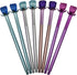Maydahui 24PCS Crystal Rose Gel Pen Colorful Gem Flower Pens Black Ink for Girls Party School Office Supplies...