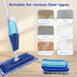 6 Pack Microfiber Cleaning Replacement Pad for Bona Mop,Washable Reusable Microfiber Cleaning Mop Pad for Hardwood Floor,Wet Dry Use,2 Deep Cleani...