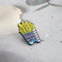 LQRI French Fries Enamel Lapel Pin Brooch Fries Before Guys Gift French Fries Lover Gift Funny Fry Food Enamel Pins...