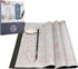 Chinese Calligraphy Set Rewritable Water Writing Cloth Fabric with Brush Rack and Water Dish Quick Drying Fabric Cloth Paper for Beginners Practic...