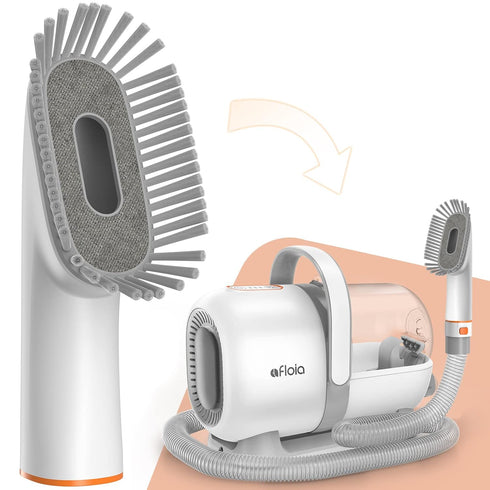 Cleaning Brush of Afloia Dog Grooming Kit to Clean Fallen Hair on the Carpet, Sofa and Your Clothes...