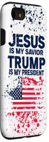 iPhone SE (2020) / 7 / 8 Trump Is My President phone case American Flag Trump 2020 Case...