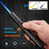 Anrapley Lighter, 6.0in Long Butane Torch Lighter with Fuel Level Window, Windproof Pen Lighter Adjustable Jet Flame for Candle Fireplace Grill Ki...