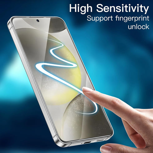 JETech Screen Protector for Samsung Galaxy S24 6.2-Inch with Camera Lens Protector, Tempered Glass Film, Fingerprint ID Compatible, HD Clear, 2-Pa...