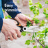 Garden Flower Scissors, Multi-functional Pruning Gardening Scissors Floral Shears, Strong Pruner for for Flowers, Fruit,Branches, Potted Landscape...