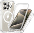 ESR for iPhone 15 Pro Max Case Set, 1 Set Individual Lens Protectors, Compatible with MagSafe Phone Case, Full-Coverage Military-Grade Protection,...