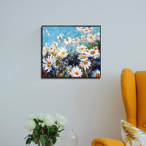 CAYUDEN Paint by Number for Adults, 16" x 20" Flowers Acrylic Paints by Numbers for Adults Beginner Kids Color Painting by Numbers on Canvas with ...