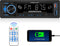 UNITOPSCI Single Din Bluetooth Multimedia Car Stereo Radio Bluetooth Hands-Free Calling Audio Receiver FM Radio Car MP3 Player AUX in/Dual USB Por...