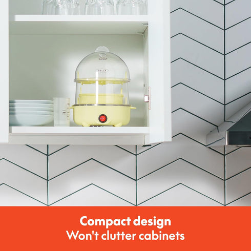 bella Rapid Electric Egg Cooker and Poacher with Auto Shut Off for Omelet, Soft, Medium and Hard Boiled Eggs, 14 Egg Capacity Tray, Double Stack, ...