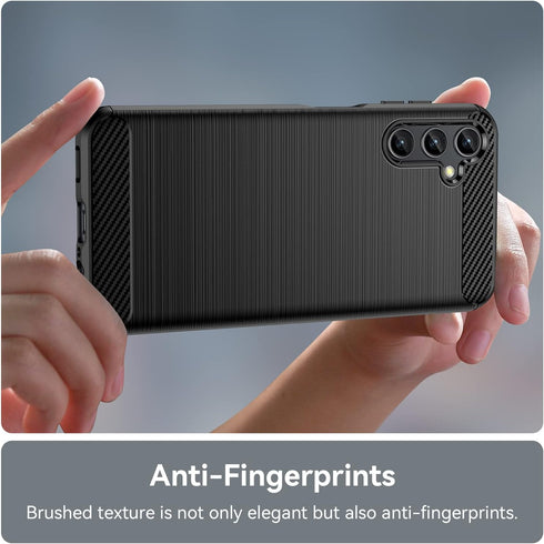 for Samsung Galaxy A14 5G phone case, Shockproof Case Anti-fall Protection Case Upgraded shock-absorbing flexible TPU Carbon Fiber protection phon...