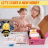 Blyrbnom Crochet Kit for Beginners, Amigurumi Crocheting Animals Kits with Step-by-Step Video Tutorials, Knitting Starter Pack for Adults&Kids,(Be...