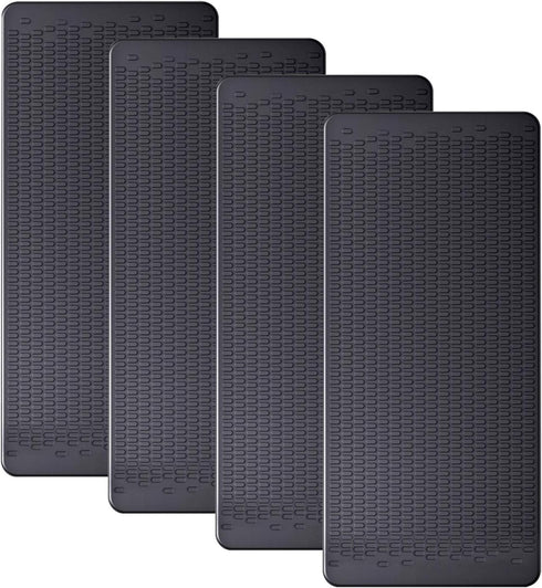 Car Dashboard Non Slip Mat, JIMISHA Anti Slip Pad, Anti Slide Sticky Dash Pad, Multifunctional Fixate Gripping Gel Pad for Radar Detector, Cell Ph...