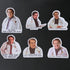 6 Pcs Doctor Phrase Magnets, Cute Meme Quote Funny Fridge Magnets for Home Kitchen Office, Adults Inspirational Refrigerator Magnets for Diet Cont...