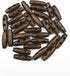 ALL in ONE 50pcs Brown 2 Hole Scrapbooking Sewing Wood Toggle Buttons Stained Chery Oval 30x10mm(1-1/8 X 3/8”)...