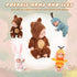 Hanaive 4 Pcs 4 Inch Mini Baby Dolls Lifelike Realistic Baby Dolls Animal Clothes Cute Tiny Babies Gifts for Kids Birthday Baby Shower (Cute Style...