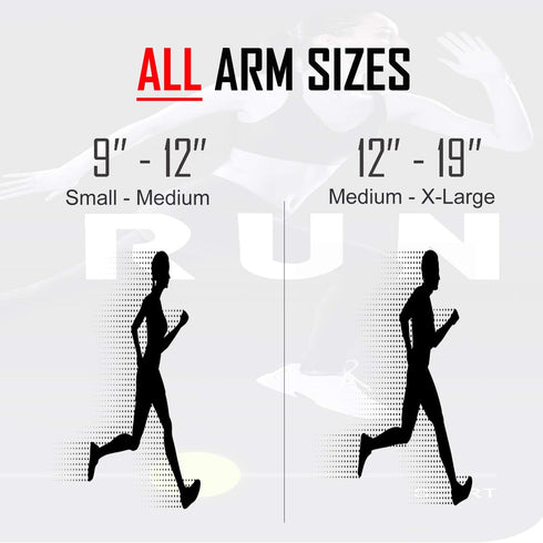 RevereSport Waterproof Running Armband for Phone with Case On (Otterbox, Lifeproof). Sports Phone Holder for iPhone 16/15/14/13/12/11/Max/Plus/Pro...