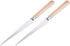 BCP 2pcs Wooden Handle Craft Art Tools Fettling Knife for Pottery/Sculpting/Ceramic/Polymer Clay Carving Modeling...