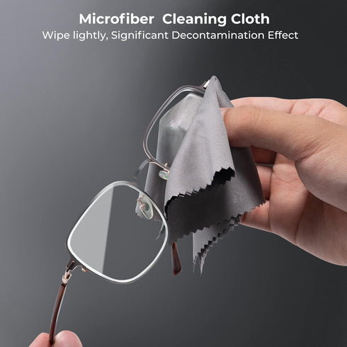 K&F Concept 10 Pack Lens Cleaning Cloth 15X18CM, Washable Reusable Microfiber Cleaning Cloth for Camera Lenses, Glasses, Screens, Cameras, Eyeglas...