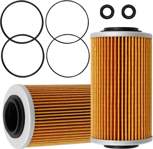ATV/Motorcycle Oil filters Replacement for Sea-Doo Bombardier John Deere replace KN-556, 420956741, 711956741...
