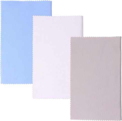 Mini Skater 12 Pack Microfiber Cleaning Cloths for Eyeglasses Sunglasses Electronics Lenses Camera Phone Screens Glass...