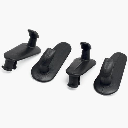 Click&Fit Front Car Floor Mat Clips 4-pack for 2000-2015 Toyota Lexus Scion – Black floor mat hooks replases 0821000820, Multi-use car carpet mat ...