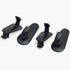 Click&Fit Front Car Floor Mat Clips 4-pack for 2000-2015 Toyota Lexus Scion – Black floor mat hooks replases 0821000820, Multi-use car carpet mat ...