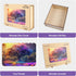 Wooden Puzzles for Adults,Tree of Life Wooden jigsaw puzzles 200pcs,8.3x12in,Medium,Unique Shape adult Puzzles,Irregular Wood Puzzles Creative Gif...