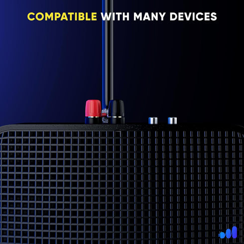 Maximm in Wall Speaker Wire - 50 Feet, Black - 14AWG CL3 Rated 2-Conductor Wire 14/2 (Copper Clad Aluminum)...