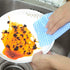 Blue Disposable Kitchen Cleaning Towel Heavy Duty Cleaning Rags Disposable Dish Cloths 100 Count/Pack...