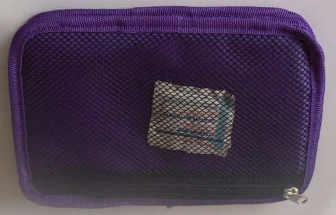 Diabetic/Medication Cooler Travel Case for Insulin Pen/Syringes, Ice Pack, 8 oz., Purple...