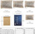 NEPAK 600 Pcs Disposable Tea Filter Bags for Loose Tea,Drawstring Empty Tea Bags for Loose Leaf Tea,with 100% Natural Unbleached Paper(1.97 x 2.76...