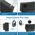 Airplane Bluetooth Audio Adapter for Wireless Headphones and Any 3.5mm Aux Jack on Airplane, Bluetooth 5.3 Transmitter Receiver Fits for TV, iPad,...