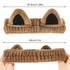 2 Pcs Cute Cat Skincare Headband for Washing Face Makeup Skincare, Animal Headbands for Women Girls Cute Stuff Gifts Soft Coral Fleece Facial Wash...