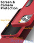 AICase for iPhone 12 Pro Max Case Built-in Kickstand with Glass Screen Protector+Camera Lens,Heavy Duty Drop Protection Full Body Rugged Shockproo...