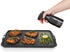 Evo Oil Sprayer 18/8 Stainless Steel, Non-Aerosol for Olive, Cooking Oils, and Vinegars, Black, 16-Ounce Capacity...